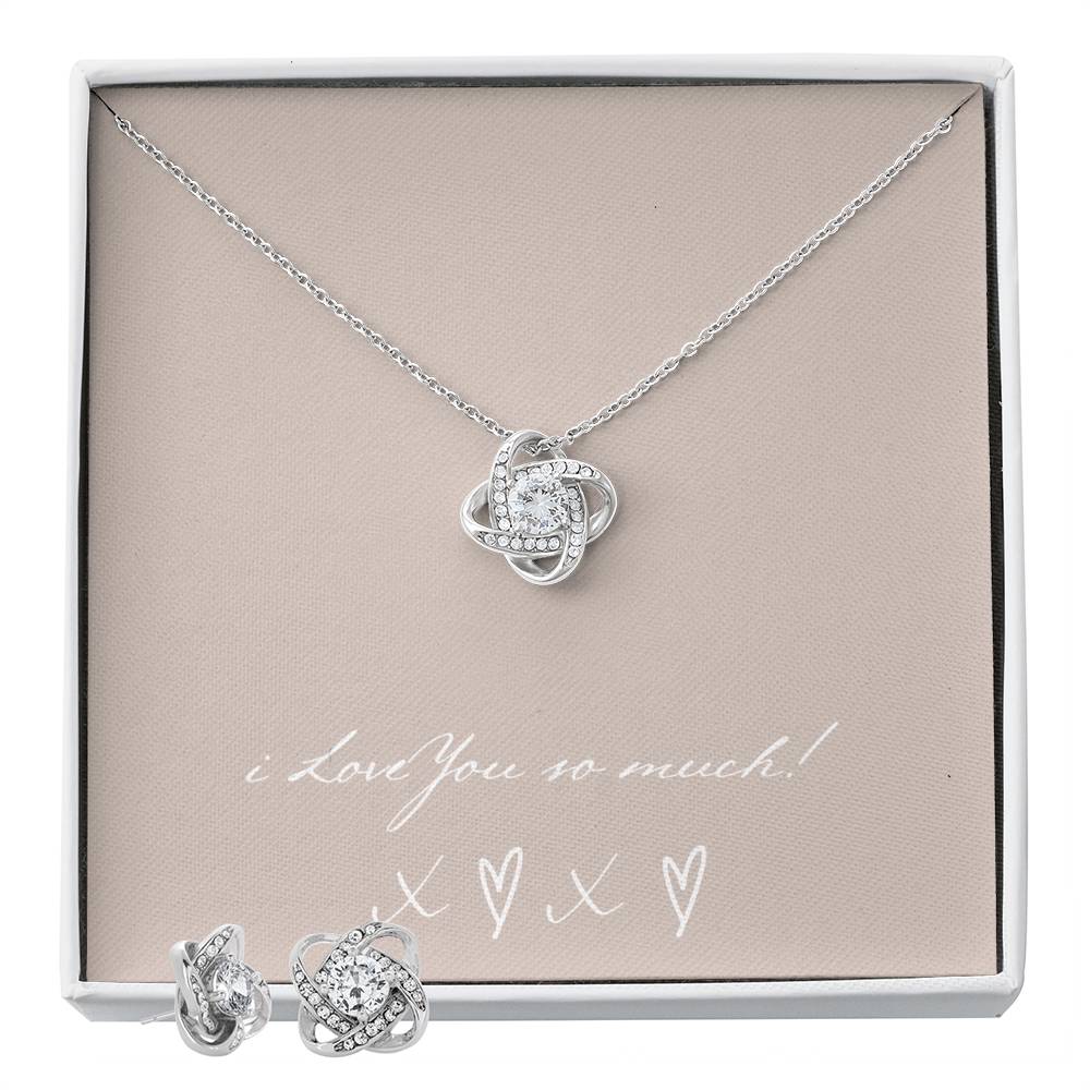 Love know bundle set - Dazzling Gem Jewelries
