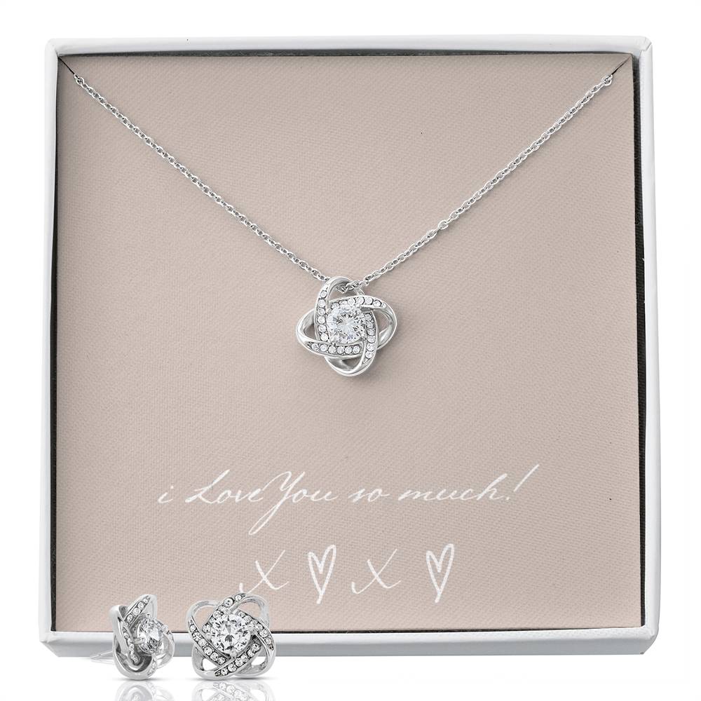 Love know bundle set - Dazzling Gem Jewelries