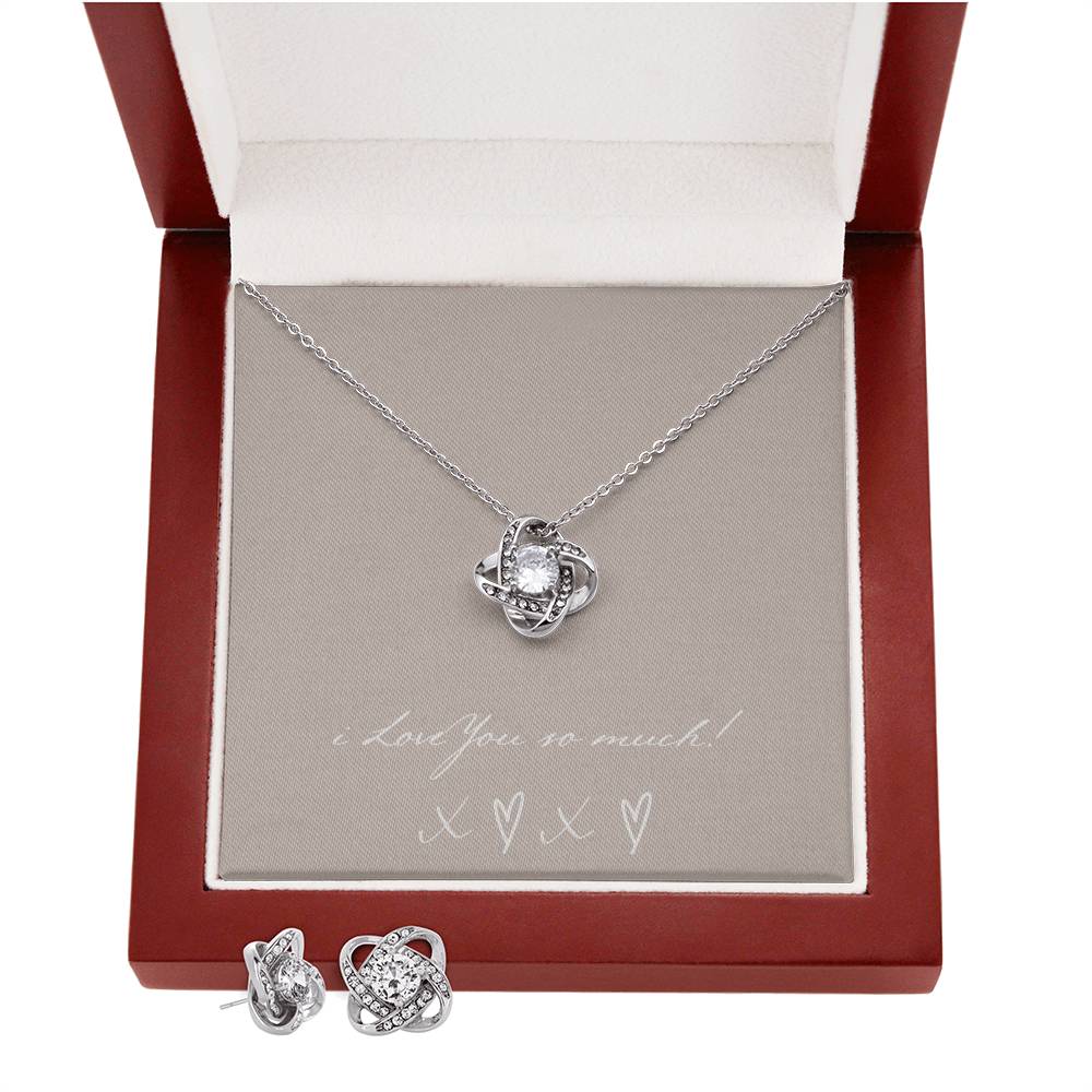 Love know bundle set - Dazzling Gem Jewelries